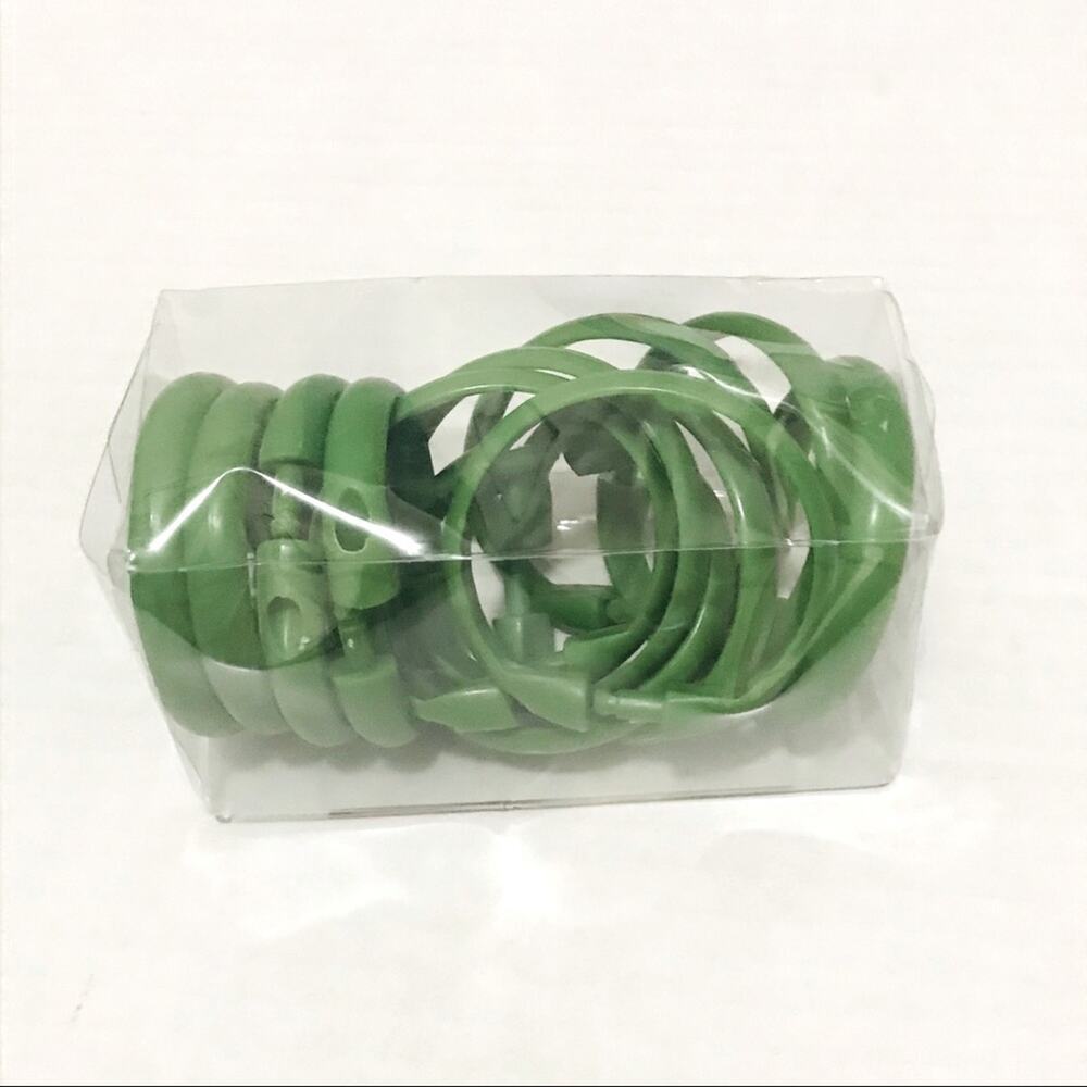 Greenbrier Green Shower Curtain Rings